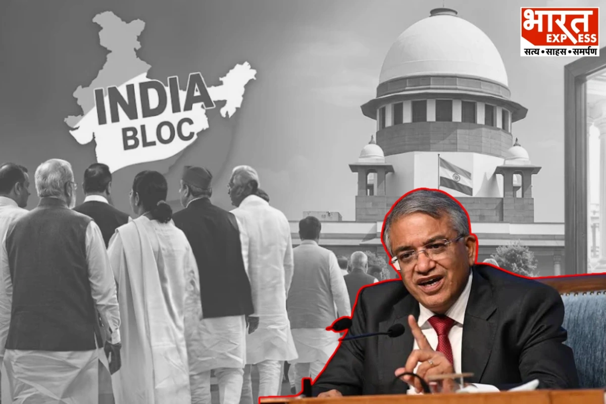 INDIA Bloc Marches To Supreme Court; Demands Gyanesh Kumar’s Resignation Over ‘Vote Theft’ Allegations