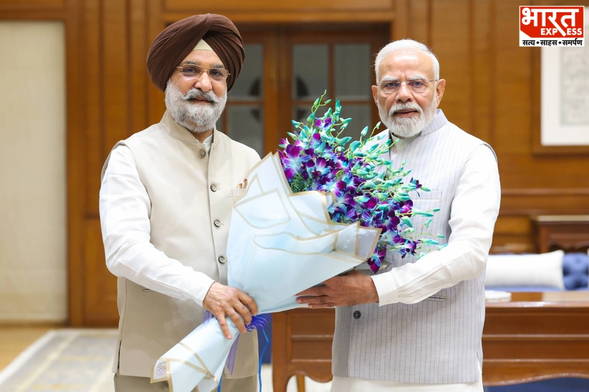 Delhi LG TS Sandhu Meets PM Modi; Discusses Capital’s Development Priorities