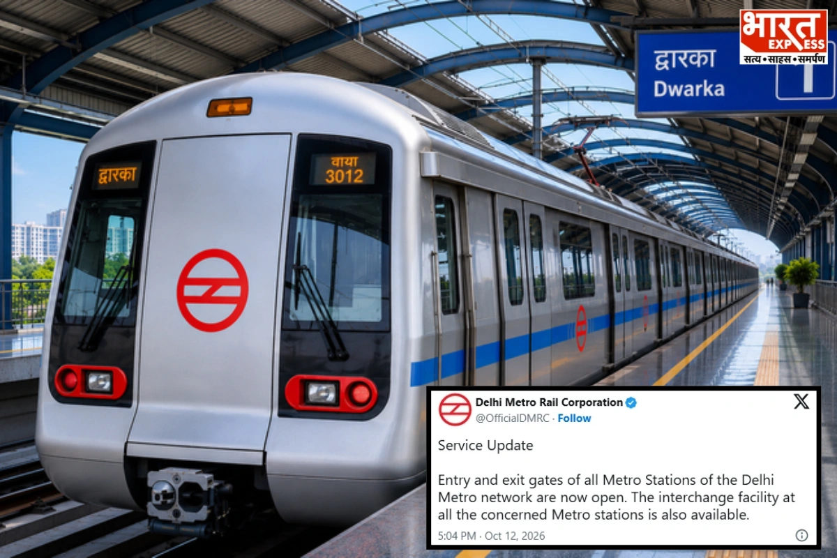 Delhi Metro Reopens All Stations After Security Restrictions Amid Protests