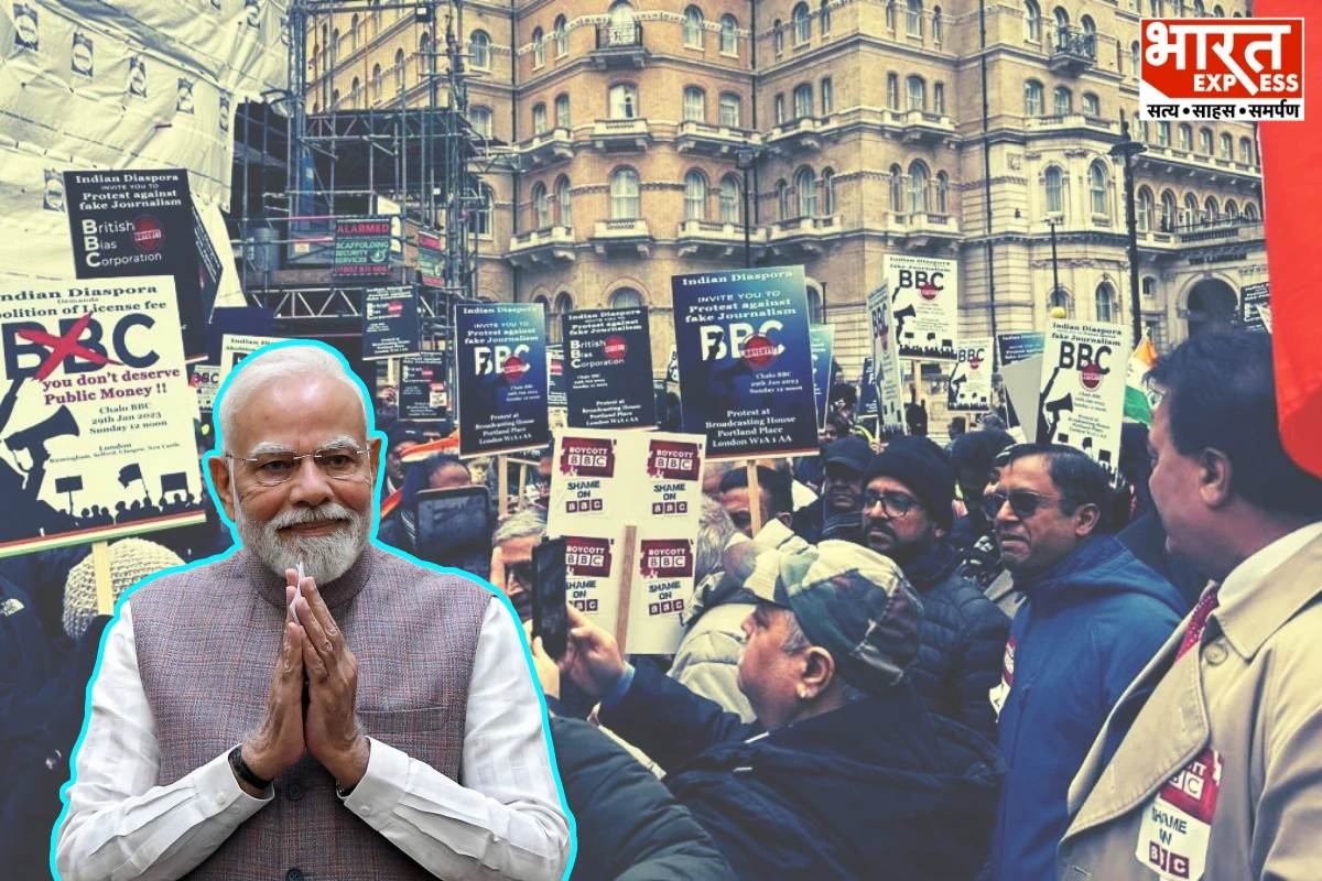 Indian Diaspora Rallies In London To Back PM Modi Amid Anti-India Protests