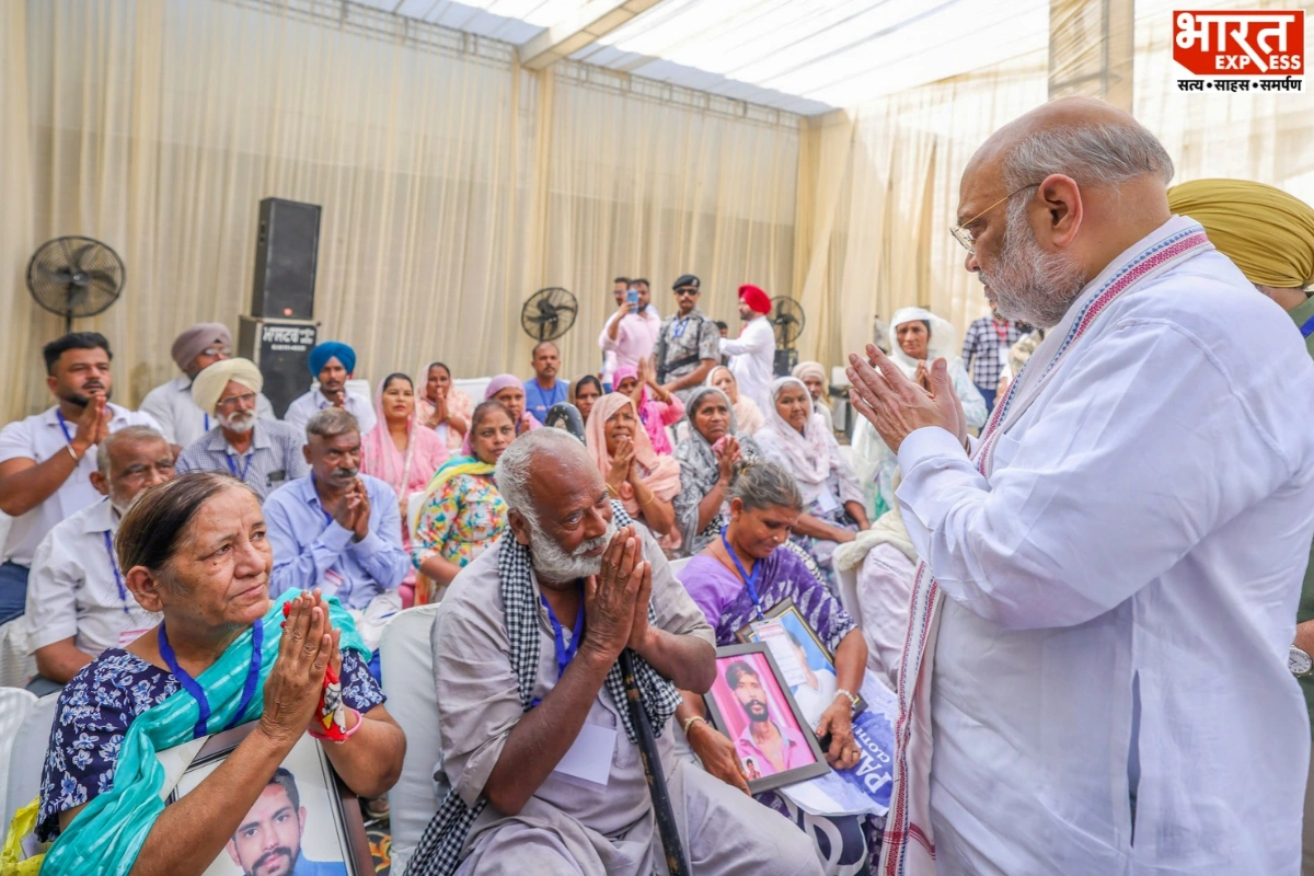 HM Amit Shah To Meet Families Of Punjab’s Anti-Chitta Voices Amid Drug War