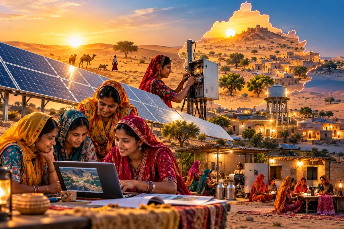 Empowering Women: Solar Micro-Grids In Thar Desert