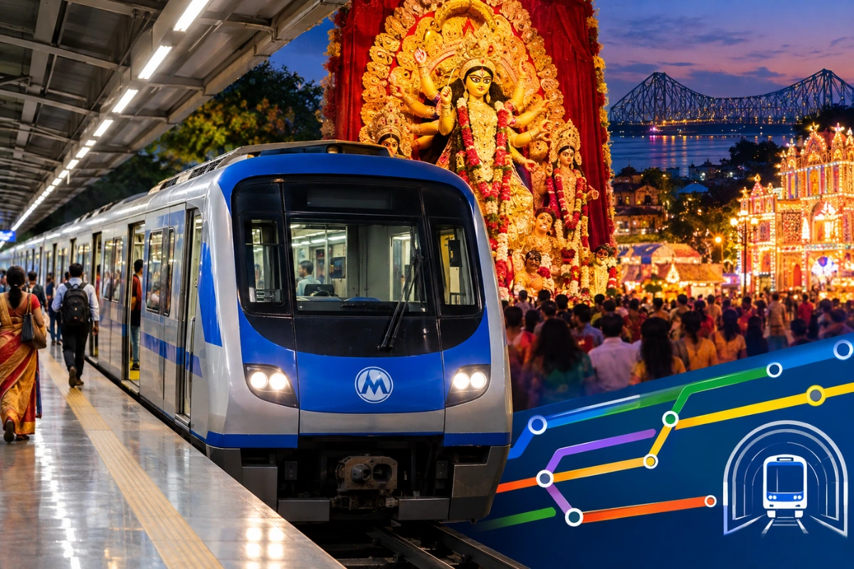 Pandal-Hopping Till 4 AM? Kolkata Metro Has A Durga Puja Travel Plan