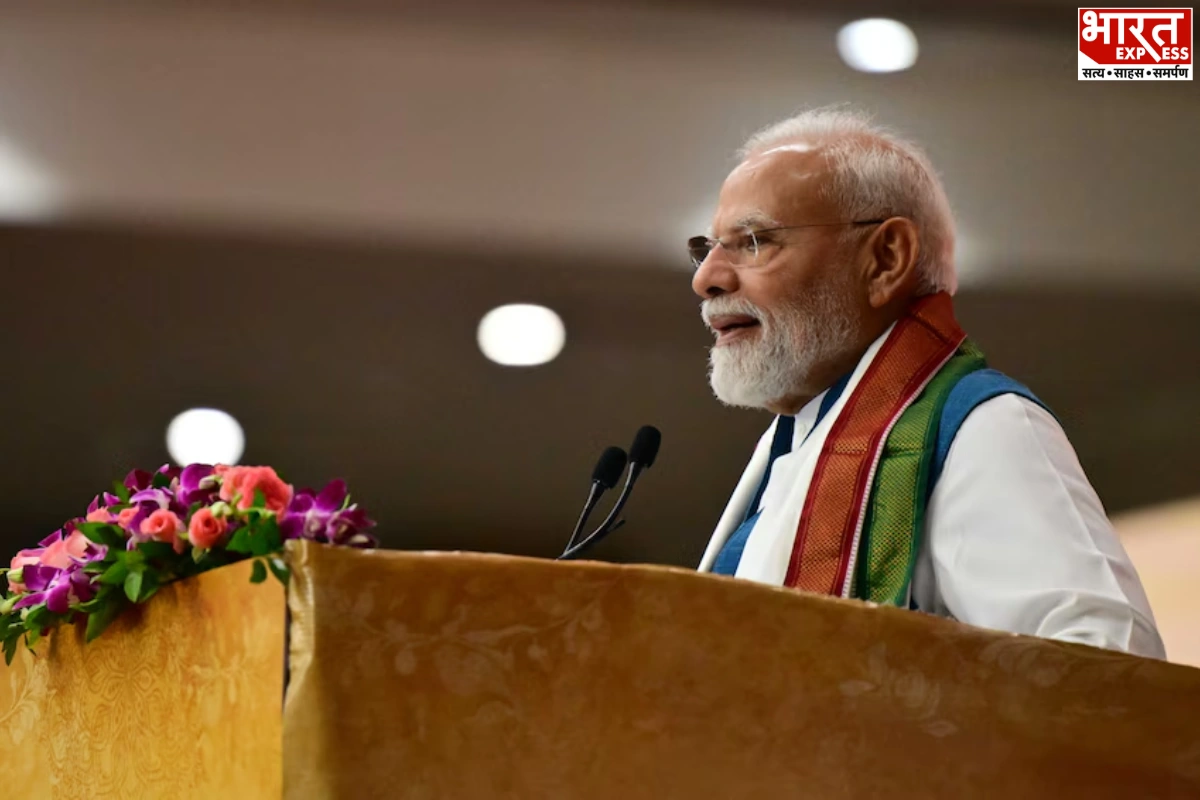 PM Modi Challenges Students To Think Boldly And Drive India’s Growth By 2047