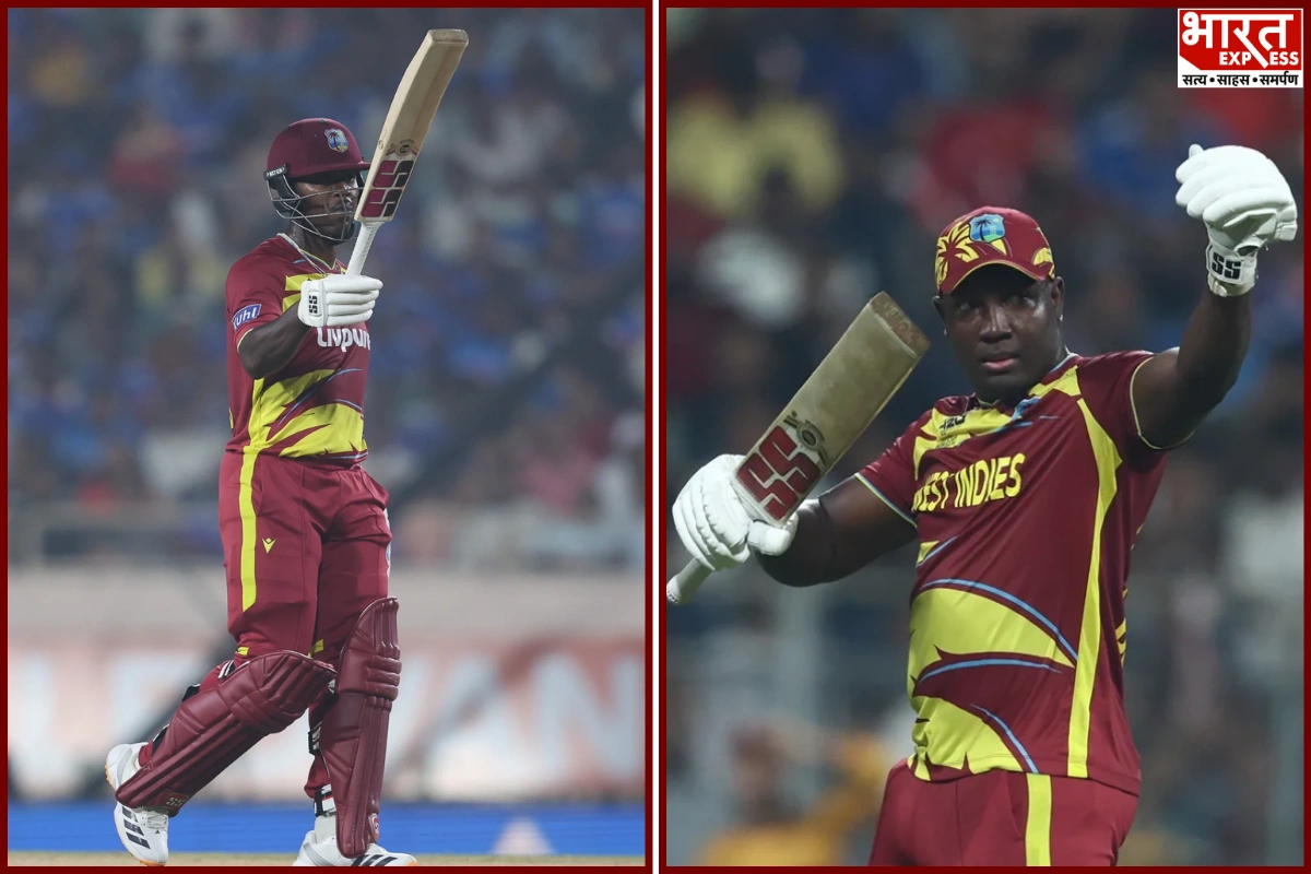 Powell, Rutherford Reprimanded For ICC Code Breaches In Second T20I Against India
