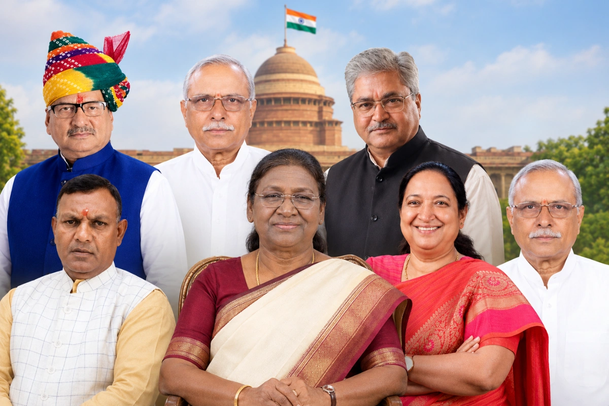 President Murmu Appoints Governors For Six States, Announces Key Transfers
