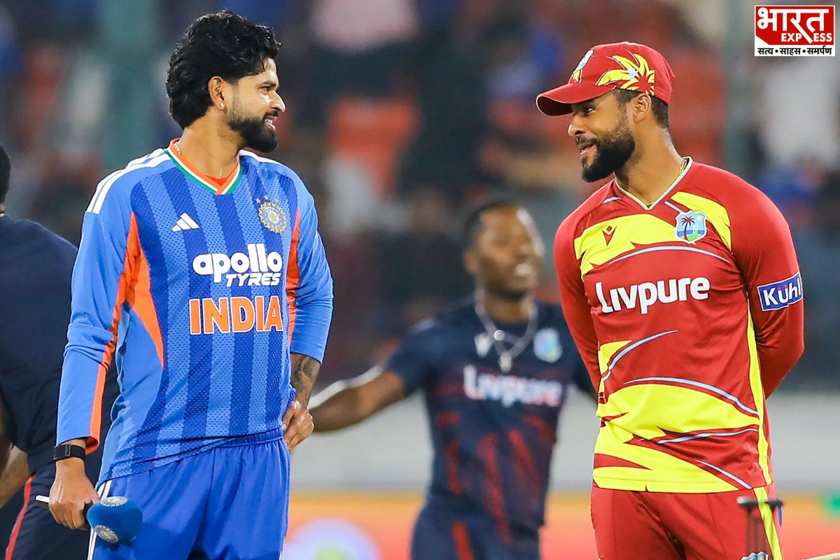 5th T20I: West Indies Choose To Bowl As Rain Reduces India Decider To Nine Overs Per Side
