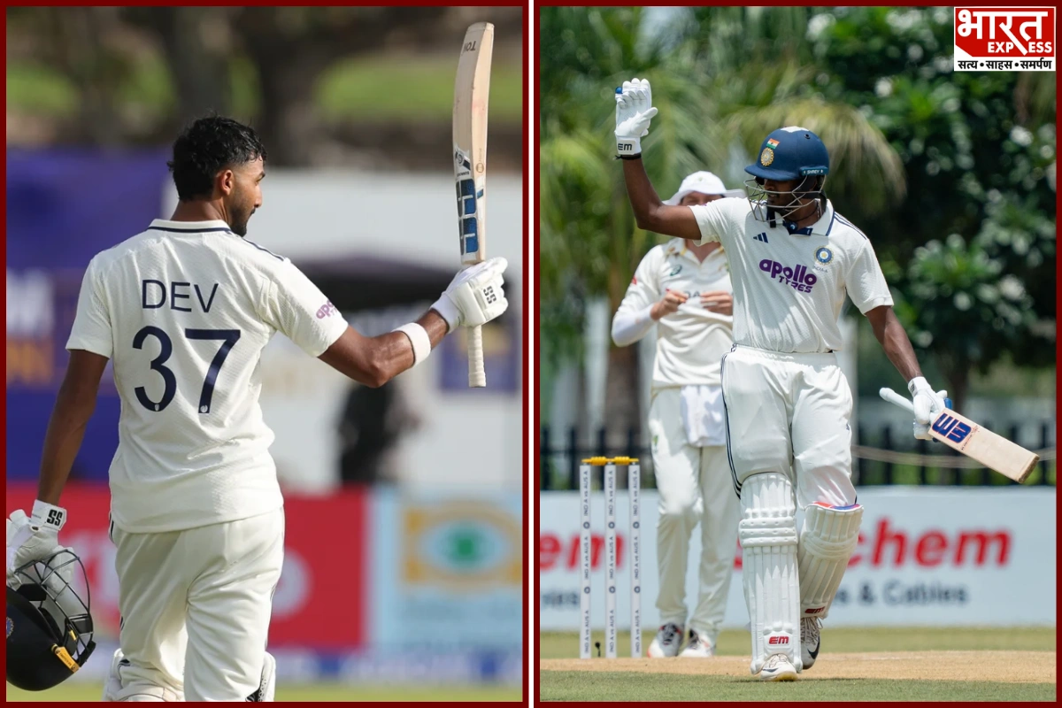 Padikkal, Sudharsan Steady India A After Rahul And Jaiswal Suffer Another Batting Collapse