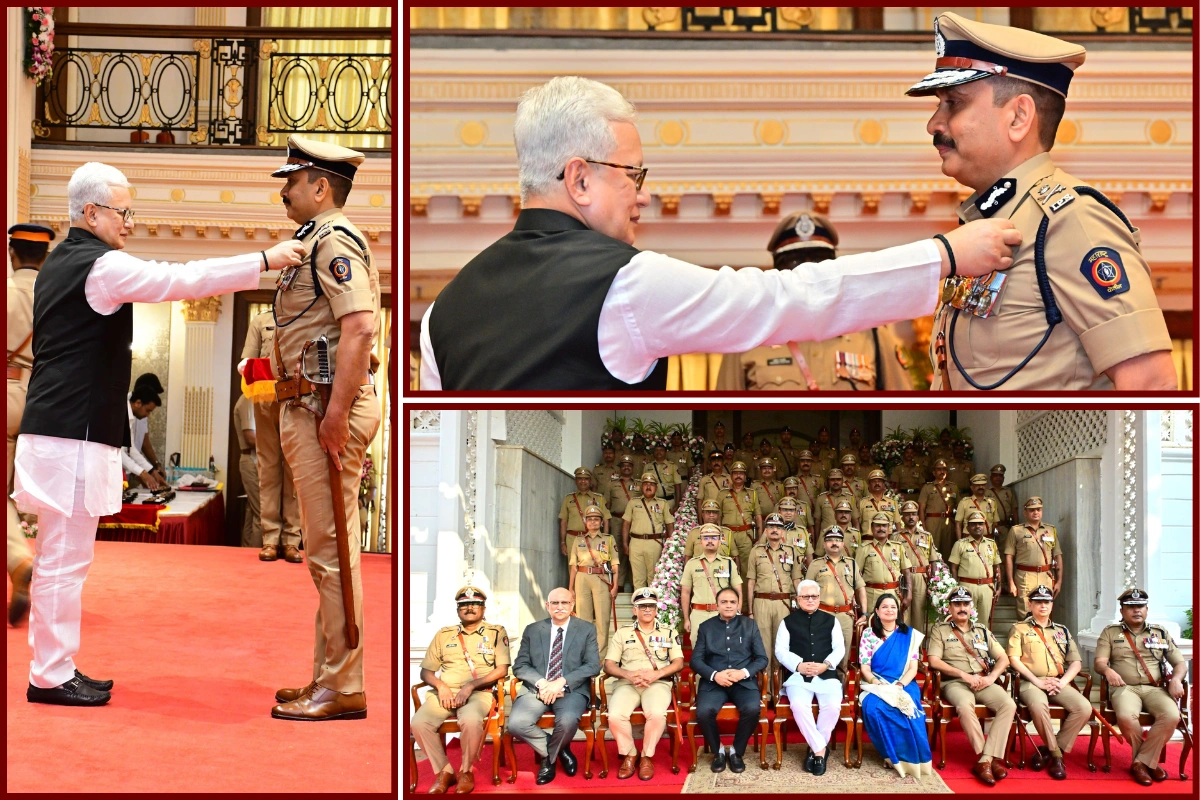 Pimpri Chinchwad Police Commissioner Vinoy Kumar Choubey Receives President’s Police Medal