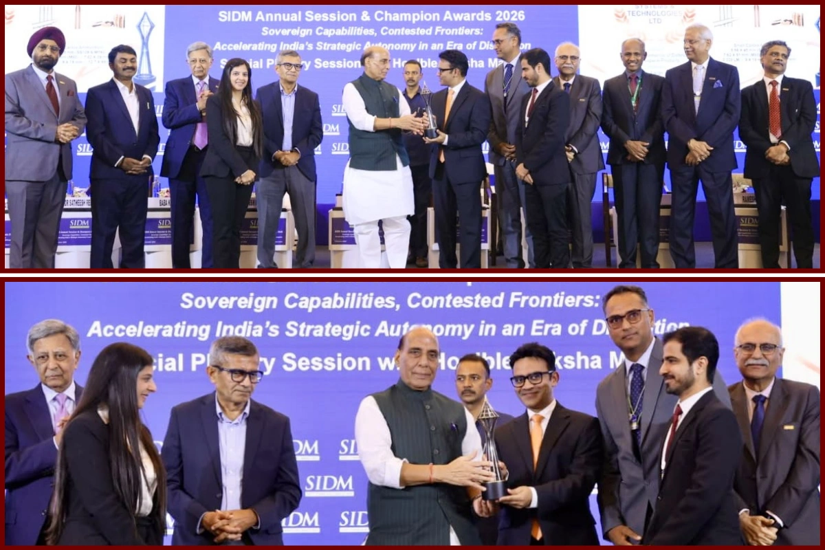Adani Defence & Aerospace Wins SIDM Champion Award 2026 For Export Performance