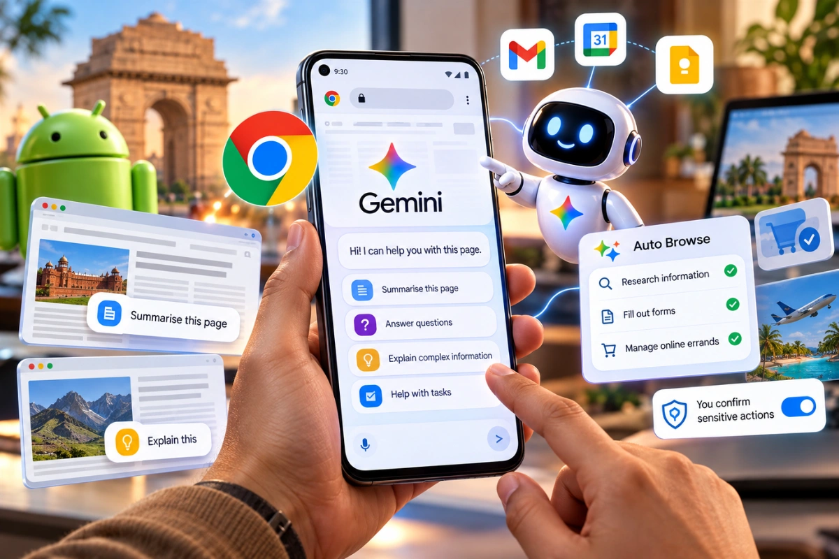 Gemini Comes To Chrome On Android In India: What Can Google’s AI Do For You?
