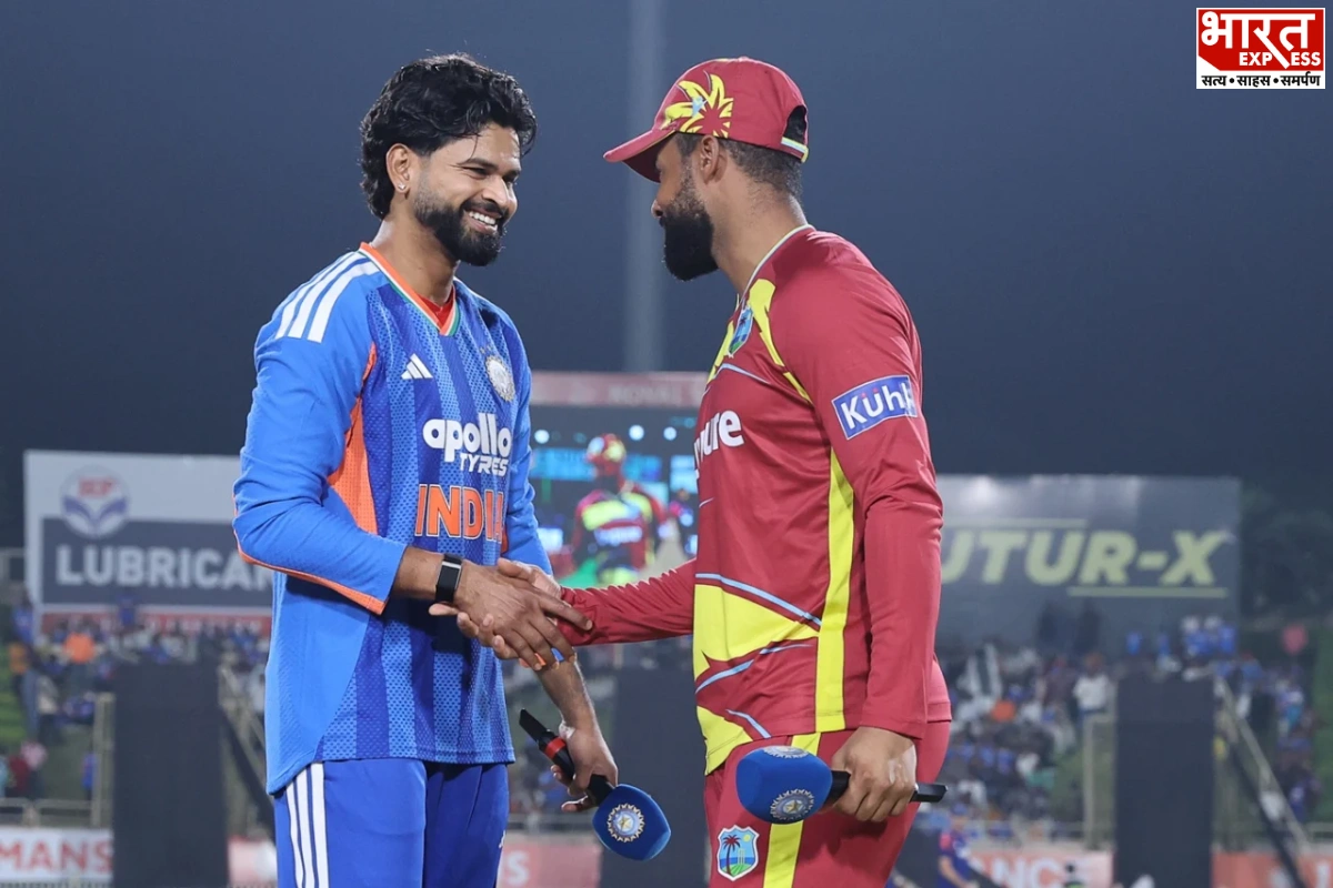 West Indies Elect To Bowl Against India In Second T20I; Hosts Retain Unchanged XI