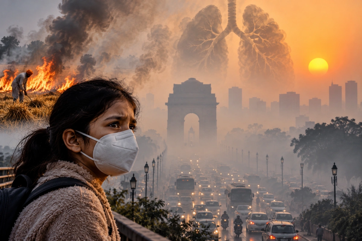 Delhi Weather Update: Haze Lingers As AQI May Turn ‘Poor’ By October 23
