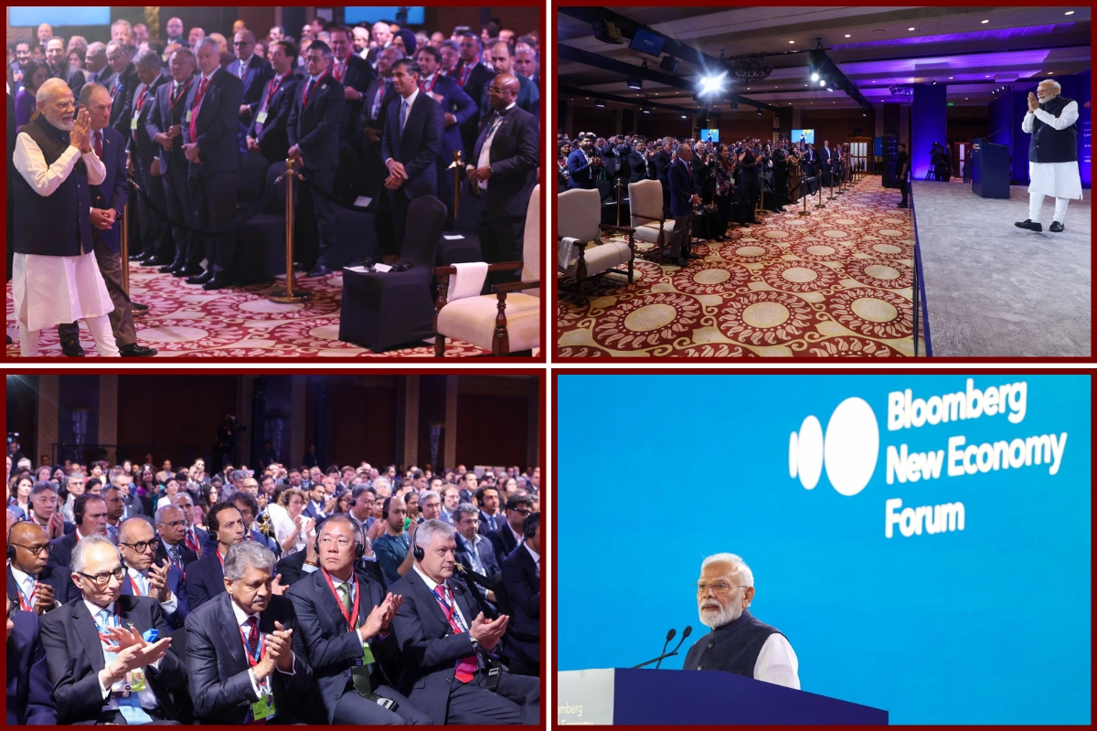 Bloomberg New Economy Forum: PM Modi Calls For Shift From ‘Power To Control’ To ‘Power To Empower’