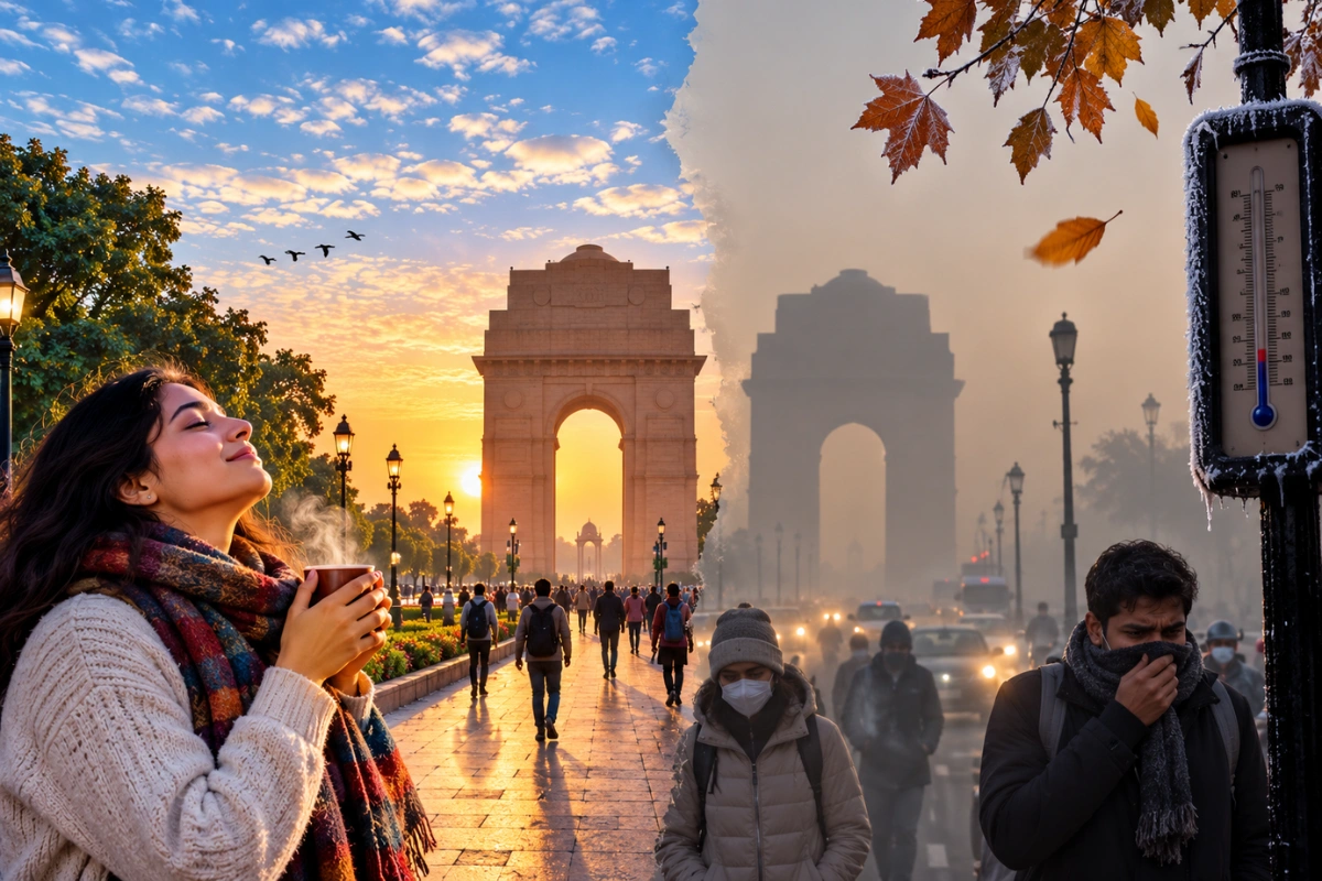 Delhi Weather: October Low Of 17.1°C, IMD Forecasts Clear Skies On Dussehra