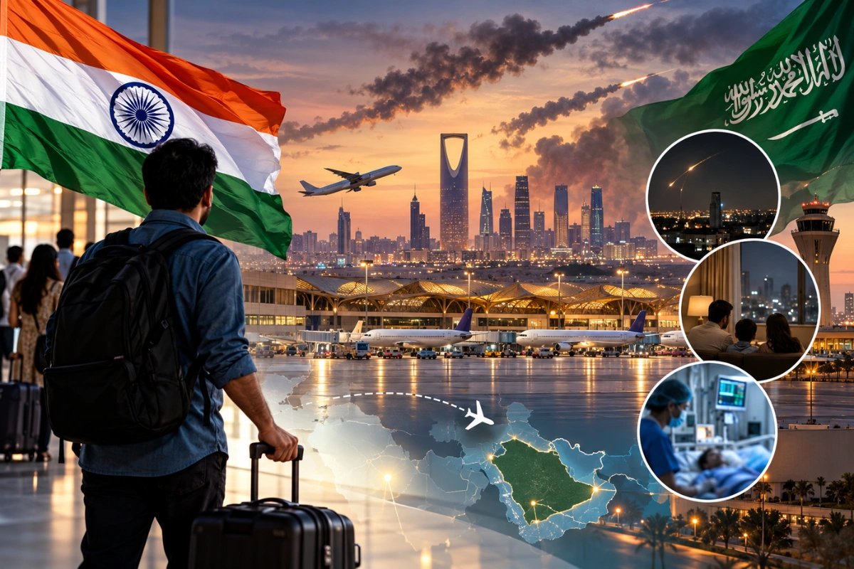 Saudi Arabia Security Alert: Indian Embassy Opens 24x7 Control Room, Issues Advisory