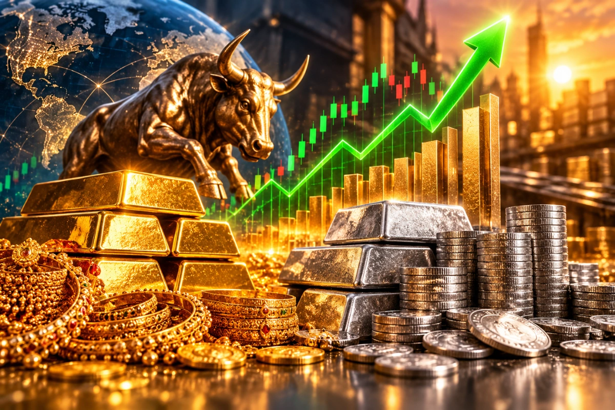 Gold, Silver Prices Today: MCX Gold Rises To Rs 1,48,379, Silver Gains Rs 826