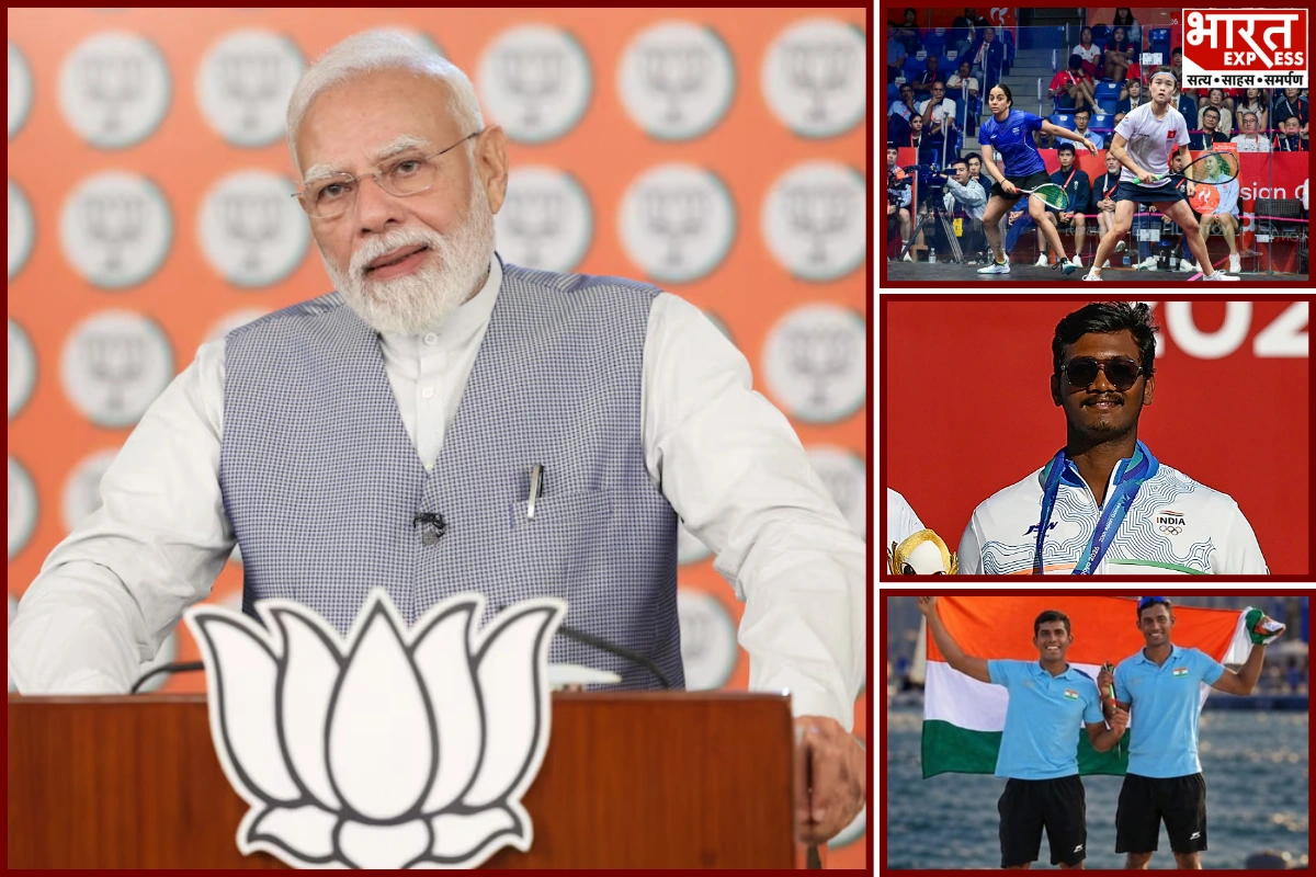 Asian Games: PM Modi Applauds India’s Medal-Winning Performances In Squash, Sailing And Archery