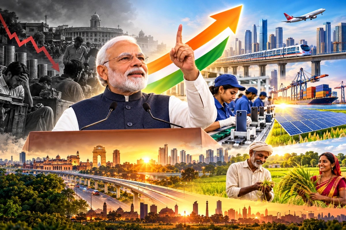 ‘Policy Paralysis To Reform Express’: PM Modi Highlights India’s Post-2014 Transformation