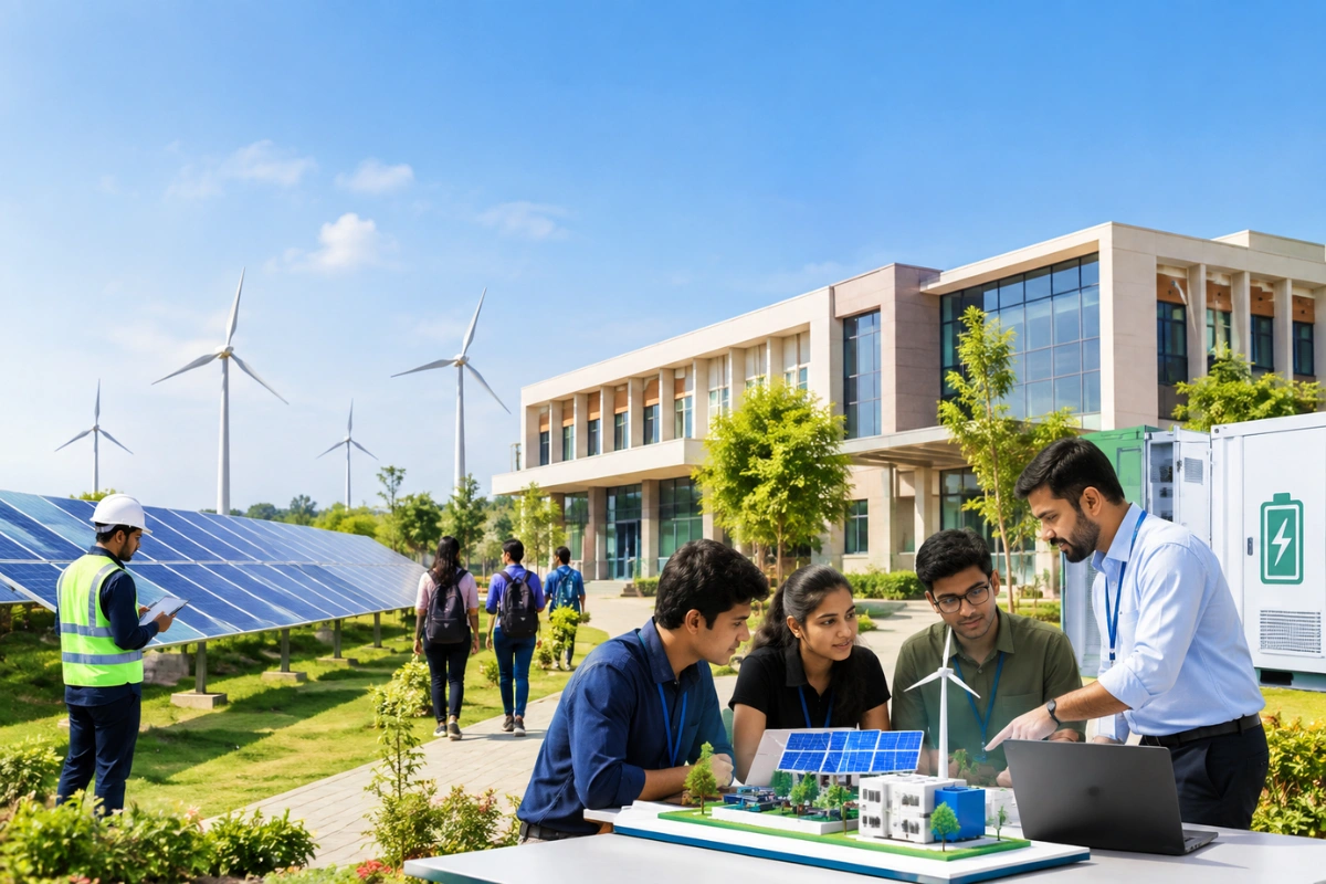 Adani Skills, Kachchh University Open Green Energy Centre In Bhuj