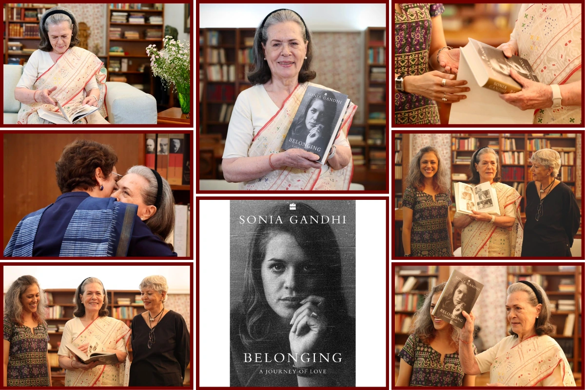 Sonia Gandhi Makes Instagram Debut; Shares First Look At Memoir ‘Belonging’