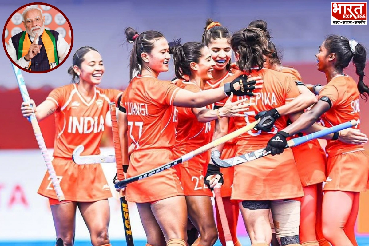 PM Modi Congratulated India’s Women’s Hockey Team After Historic Asian Games Gold