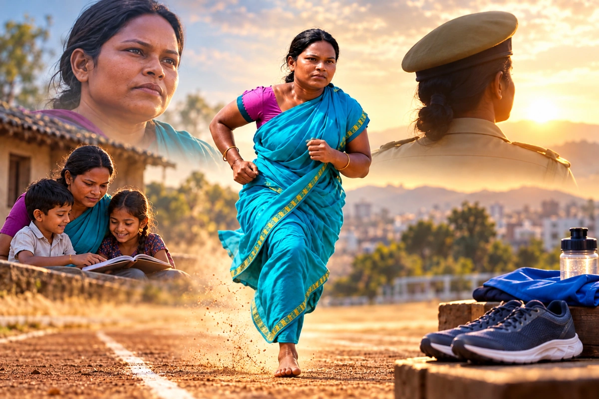 She Had No Shoes, But She Had A Dream: Kavita Devi Runs For Her Children