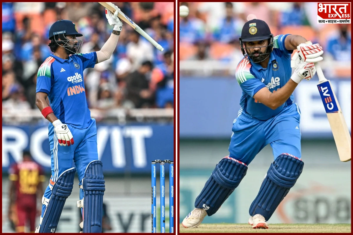 3rd ODI: KL Rahul’s Century, Rohit Sharma’s 92 Put India In Command Against West Indies