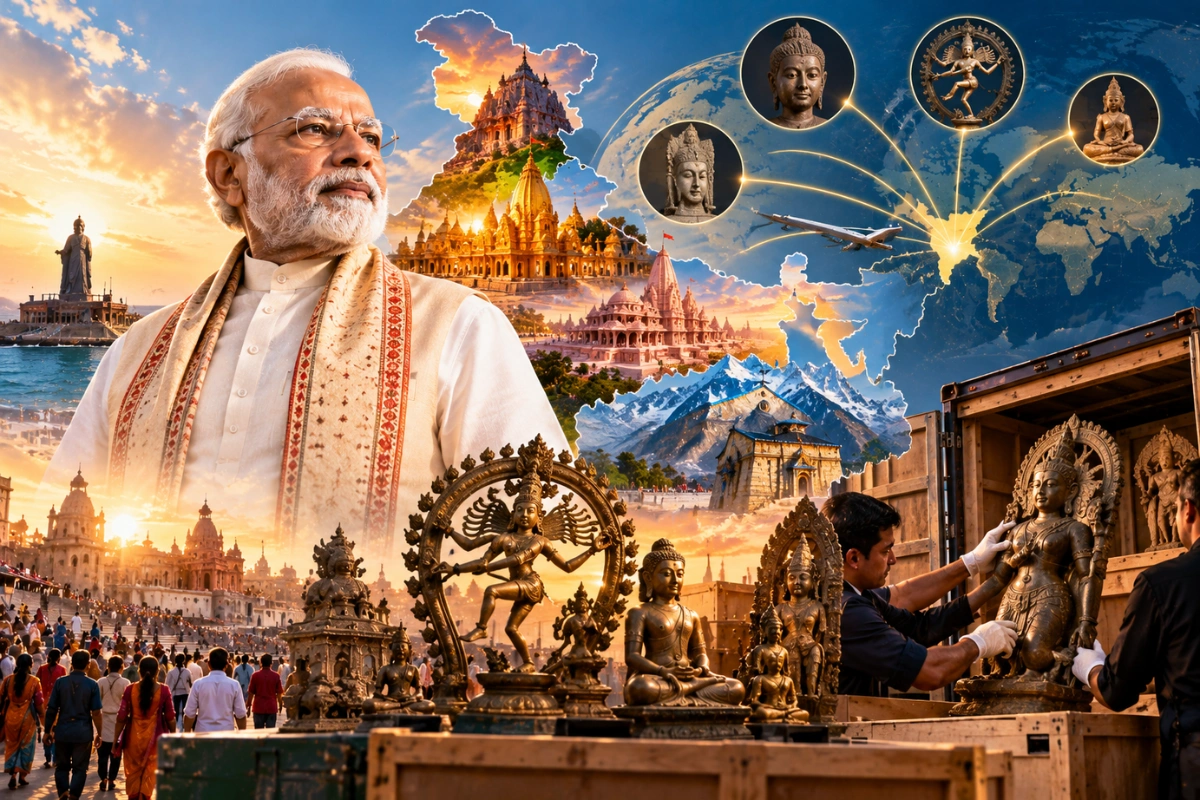 India Recovered More Than 650 Stolen Ancient Statues, Says PM Modi