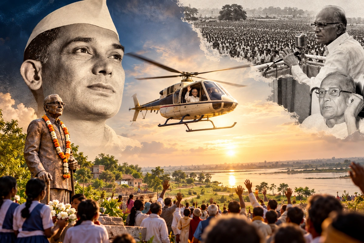 A Village, A Helicopter And One Last Farewell: The Story Of JP’s Final Visit