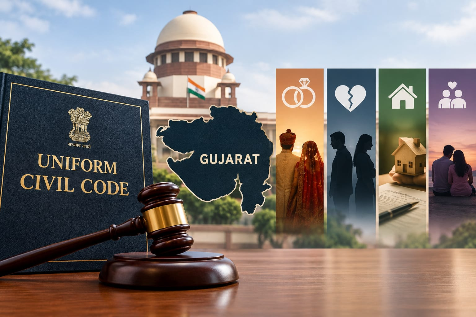 Gujarat UCC Gets Presidential Assent; Changes Family Laws