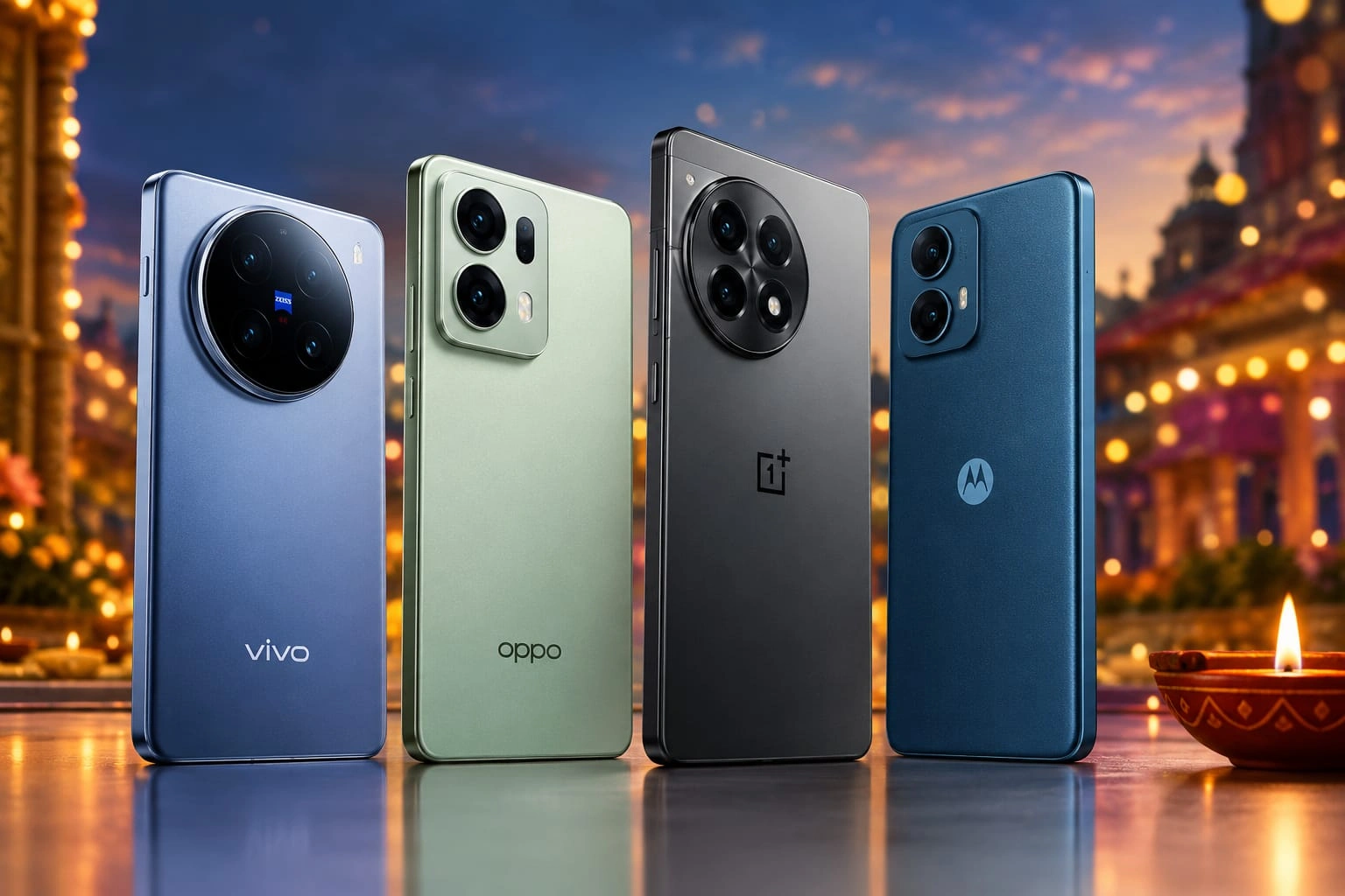 October Smartphone Launches: Vivo, Oppo, OnePlus & Motorola