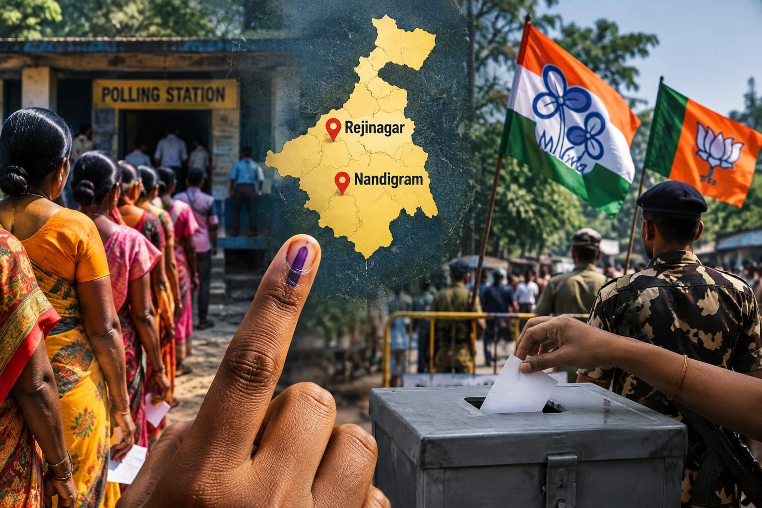 Bengal Bypolls: Nandigram, Rejinagar See Record Polling