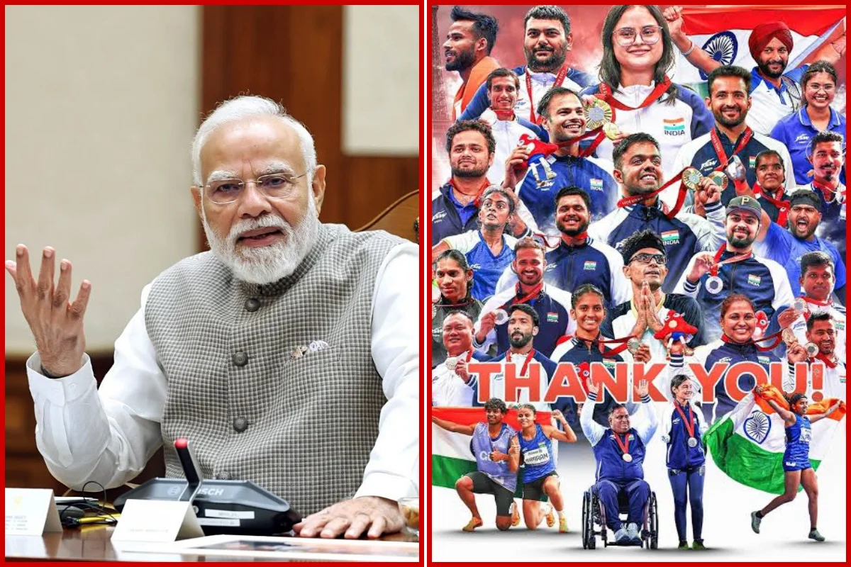 PM Modi Hails Para-Athletes After India's Record-Breaking Medal Performance