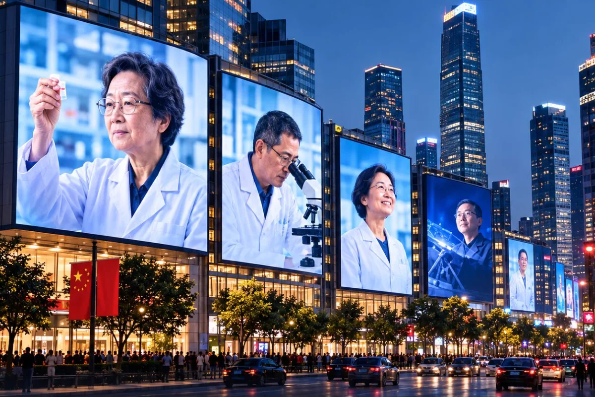 China Replaces Celebrity Posters With Scientists To Inspire Children