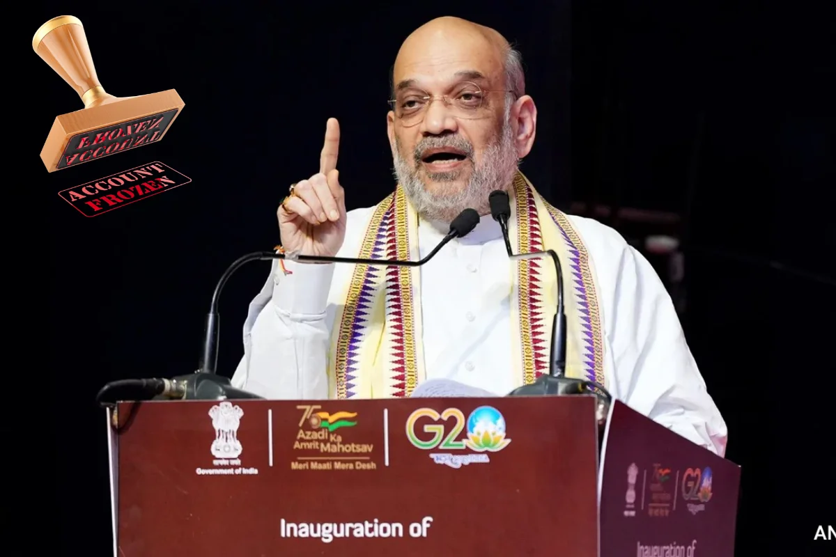 Amit Shah Announces Operation Trident Success; 1,424 Bank Accounts Frozen