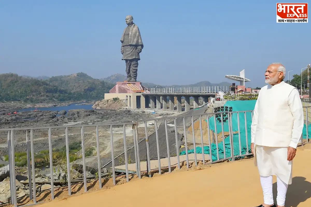 PM Modi To Pay Tribute At Statue Of Unity On Patel Jayanti