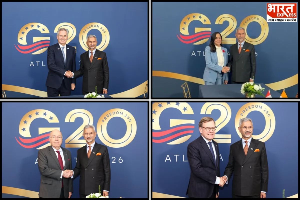 EAM Jaishankar Meets Canada, Brazil, Argentina, Mexico And Germany FMs At G20