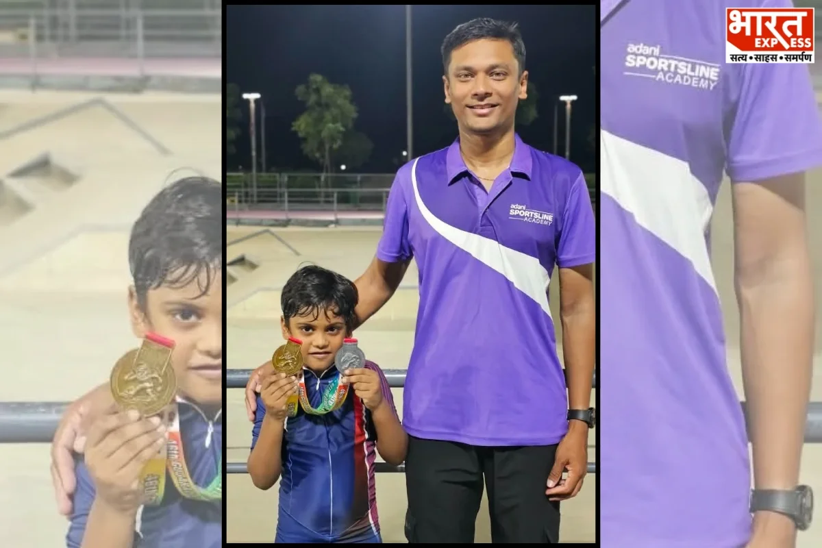 Adani Sportsline Academy Skaters Win 15 Medals At GSRSA Roller Skating Competition
