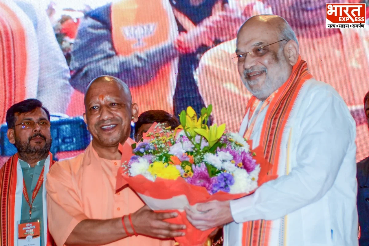 Amit Shah Launches BJP’s ‘Hat-Trick Mission’ Ahead Of UP Assembly Polls