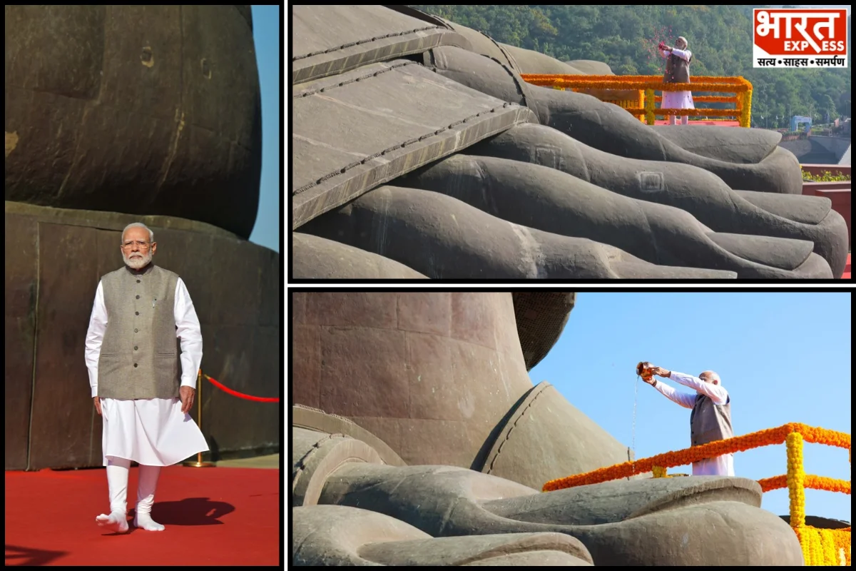 PM Modi Pays Tribute To Sardar Vallabhbhai Patel; Inaugurates 31 Projects In Gujarat