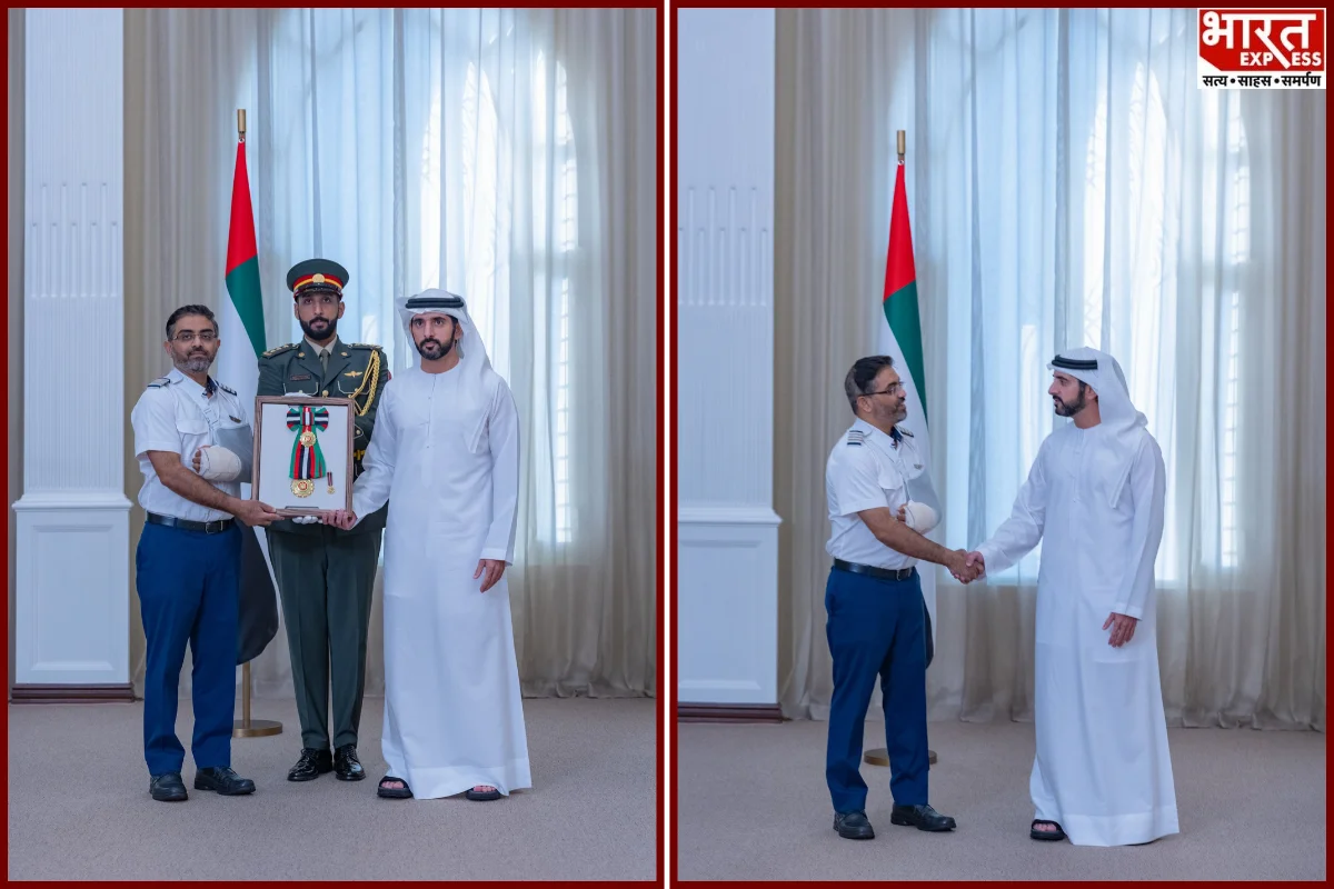 UAE Honours Indian Pilot Smit Machchhar For Courage During In-Flight Attack