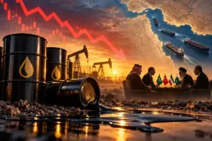 Crude Oil Prices Fall 1% As Tehran Talks Ease Supply Concerns