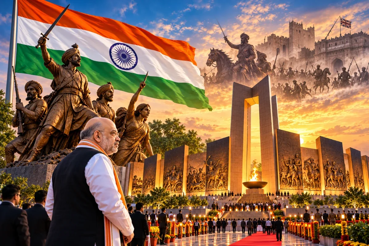 Amit Shah To Inaugurate Rs 800-Crore 1857 Revolt Memorial In Ambala On November 5