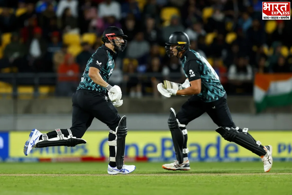 Daryl Mitchell's Career-Best 89 Lifts New Zealand To 198/3 Against India In Third T20I