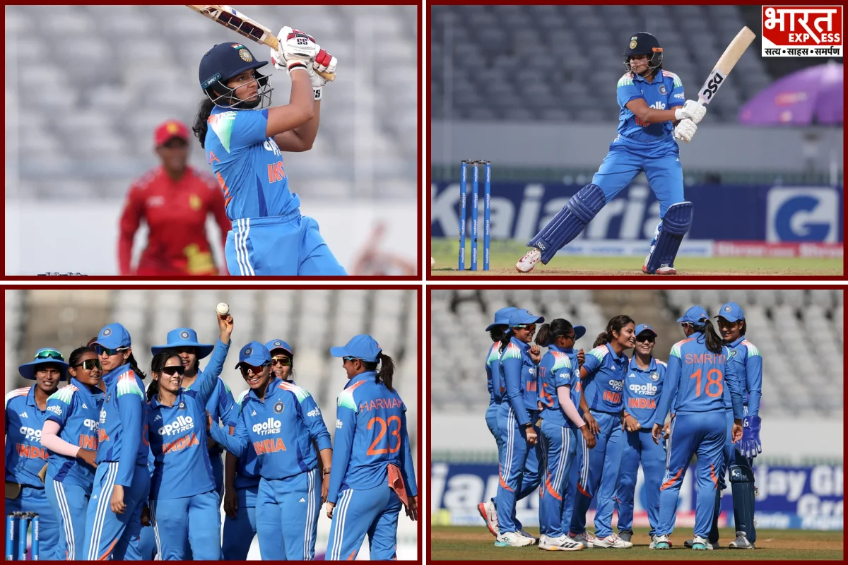 Shafali Verma Equals Second-Fastest Indian Women’s ODI Fifty As India Sweep Zimbabwe 3-0