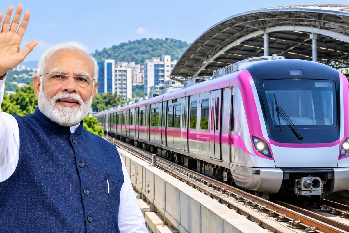 PM Modi To Virtually Inaugurate Pune Metro’s Pink Line On November 4